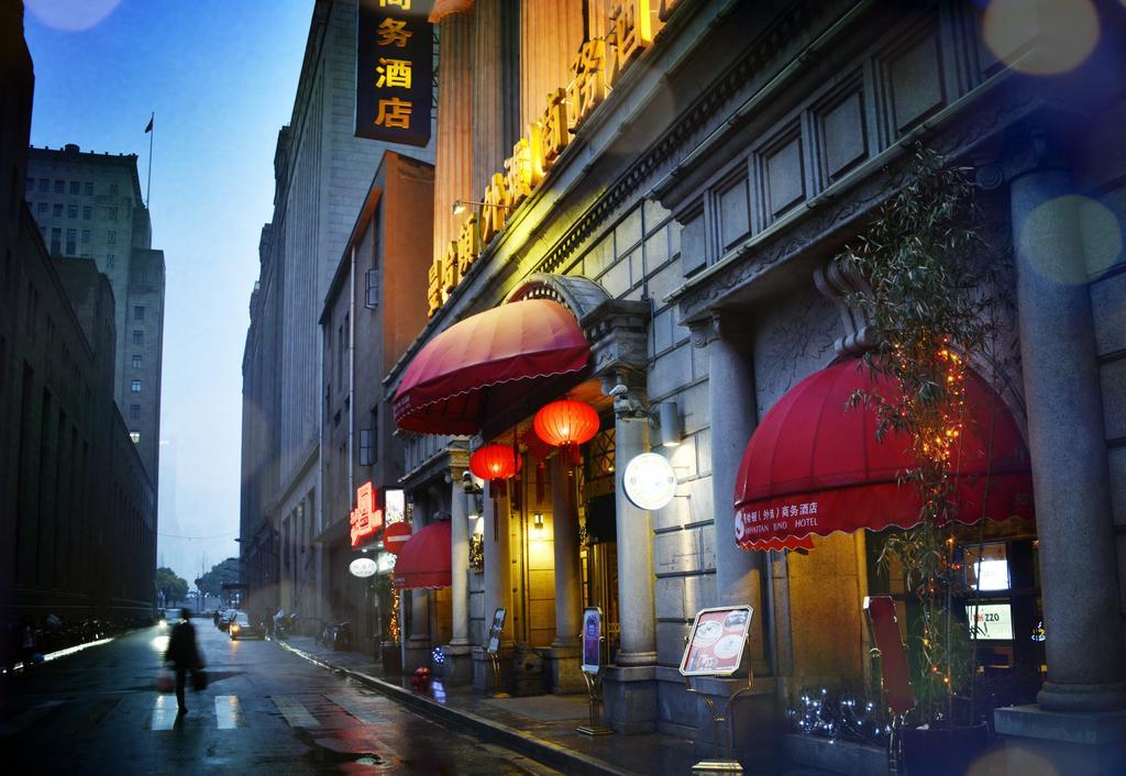 Manhattan Bund Business Hotel เซี่ยงไฮ้ ภายนอก รูปภาพ