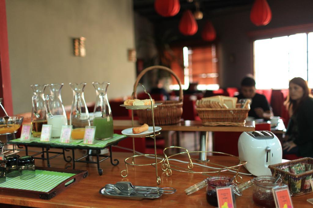 Manhattan Bund Business Hotel เซี่ยงไฮ้ ร้านอาหาร รูปภาพ